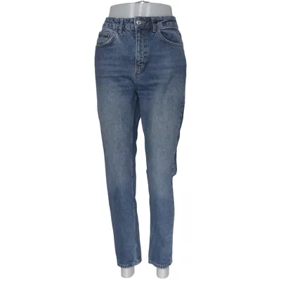 Spijkerbroek (Mom) van Topshop Moto Katoen, Polyester