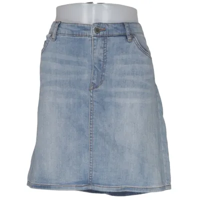 Denim skirt (Blue) from Hampton Republic Cotton, Elastane