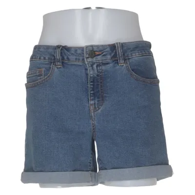 Denim shorts (Blauw) van Noisy May Katoen, Elastaan, Polyester