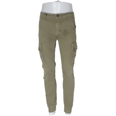 Pantalon cargo (Vert) de Jack & Jones Jeans Intelligence Coton, Élasthane