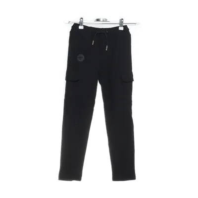 Pantalon cargo (Noir) de Black Bananas Coton, Élasthane