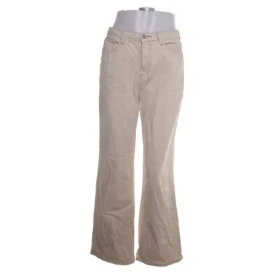 Jeans (Beige) från Shein Bomull, Polyester