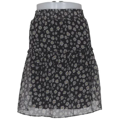 Skirt (Black, White) from Clockhouse Polyester