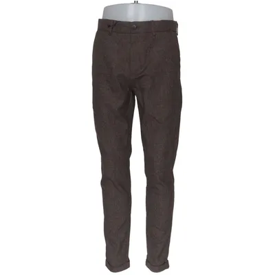 Pantalon de costume (Marron) de Lindbergh White Élasthane, Polyester, Viscose