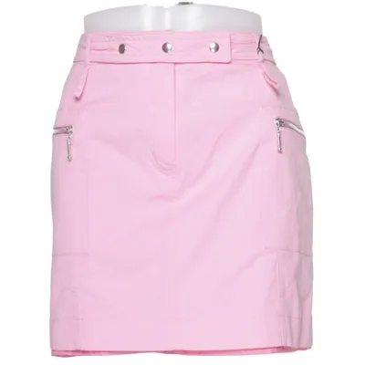 Skirt (Pink) from Helline Cotton, Elastane, Polyester