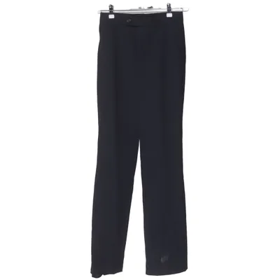 Kostuumbroek (Zwart) van Olino Elastaan, Polyester, Wol
