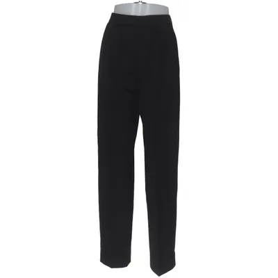 Pantalon de costume (Noir) de Filippa K Élasthane, Polyester, Laine