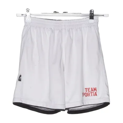Sports shorts (White, Black) from Team Sportia Polyester