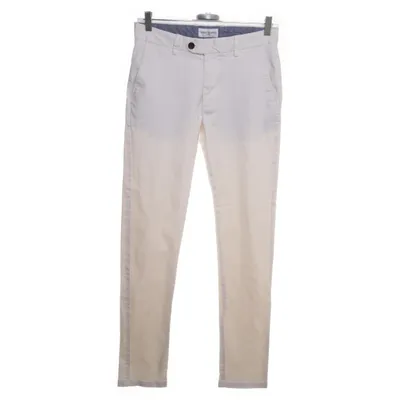 Chinos (Hvid) fra John Henric Bomuld, Elastan