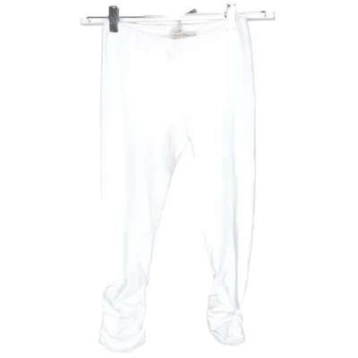 Leggings (White) from Geddes and Gillmore Cotton, Elastane