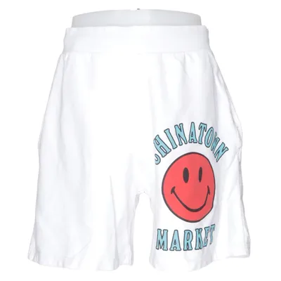 Mjukisshorts (Vit, Röd, Blå) från Chinatown market Bomull