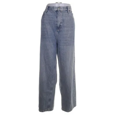 Spijkerbroek (Blauw) van Topshop Katoen, Polyester