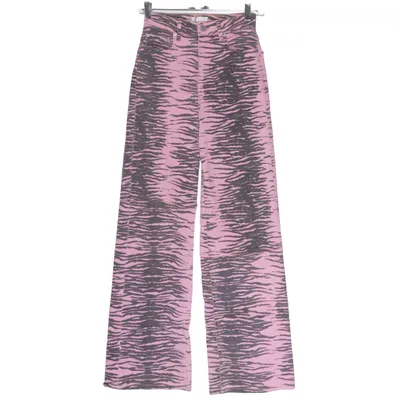 Jeans (Magny) fra Ganni Elastan, Økologisk bomuld