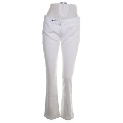 Jeans (Vit) från 7 for All Mankind Bomull, Elastan