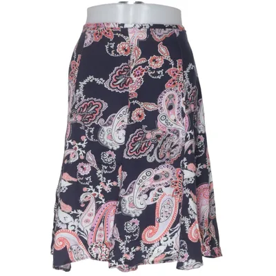 Skirt (Blue, Multicolored) from American English by Park Lane Polyester, Viscose