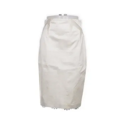Nederdel (Hvid, Sort) fra Karen Millen Acetat, Bomuld, Elastan, Polyester, Viscose
