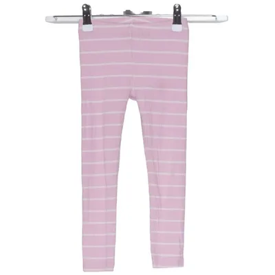 Legging (Rose, Blanc) de Name It Élasthane, Coton biologique