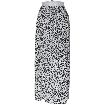 Maxi skirt (Black, White) from VILA Recycled polyester