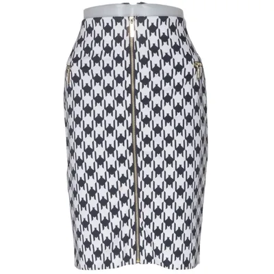 Rock (Weiß, Blau) von Michael Kors Elasthan, Polyester