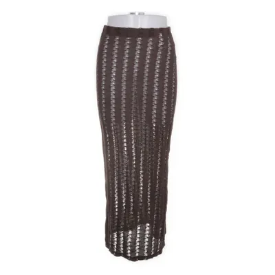 Maxi skirt (Brown) from Pull & Bear Cotton, Lyocell, Polyester