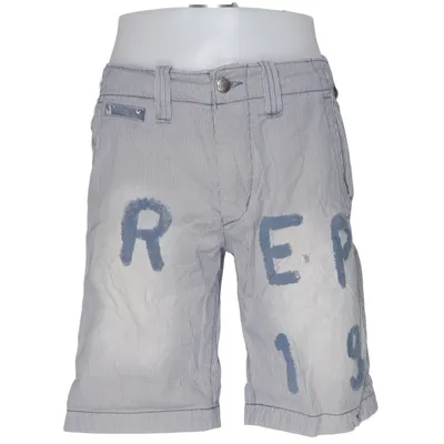 Korte broek (Blauw, Grijs) van Replay Katoen