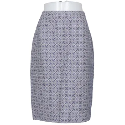 Skirt (Blue, White, Multicolored) from Just in Case Cotton, Polyester