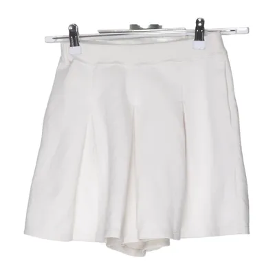 Skirt (White) from Uniqlo Kids Cotton, Elastane, Polyester