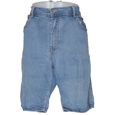 Jeans Shorts (Blau) von Miss Natalie Baumwolle, Elasthan, Polyester, Viskose
