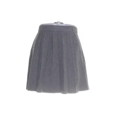 Skirt (Gray) from Zara Polyester, Acrylic, Wool