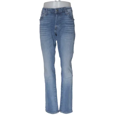 Jeans (Blå) fra Jack & Jones Jeans Intelligence Bomuld, Elastan