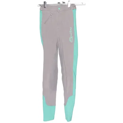 Breeches (Gray, Green) from Equilibre Cotton, Elastane, Polyamide, Polyester