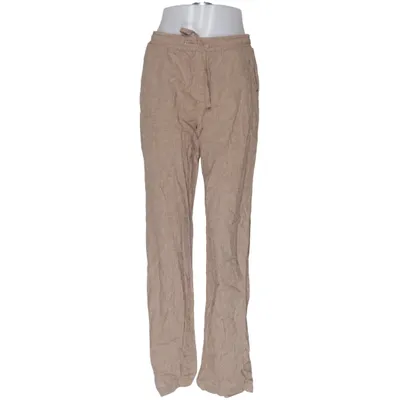 Broek (Beige) van Mono Katoen, Linnen