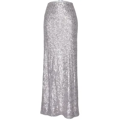Maxi skirt (Silver) from Vera Mont Polyamide, Polyester