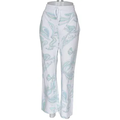 Mjukisbyxor (Vit, Flerfärgad) från Juvia Bomull, Polyester