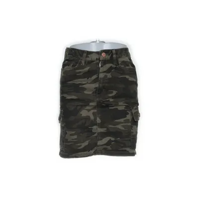 Jeanskjol (Grön) från New Look Denim Bomull, Polyester