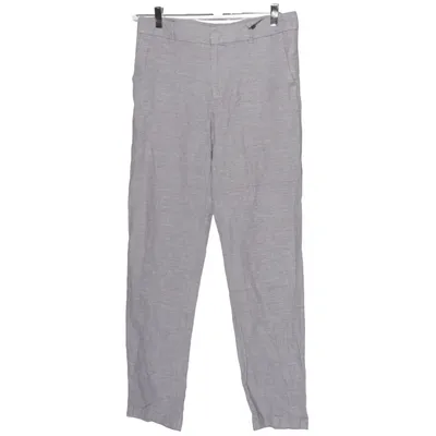 Kostymbyxor (Grå) från H&M Bomull, Linne, Polyester