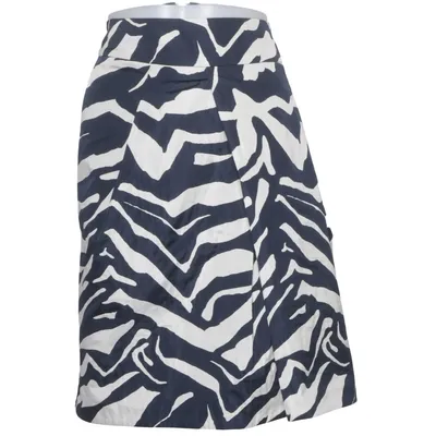 Kjol (Blå, Vit, Flerfärgad) från Purdey Acetat, Polyester