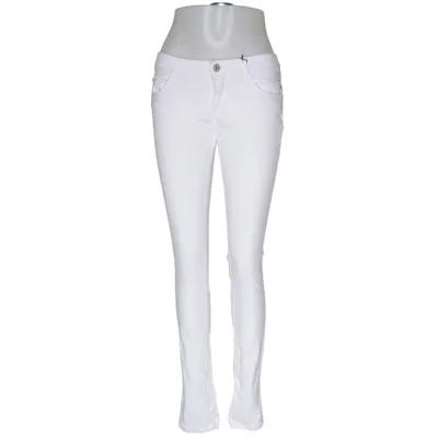 Jean (Blanc) de Stitch & Soul Coton, Élasthane