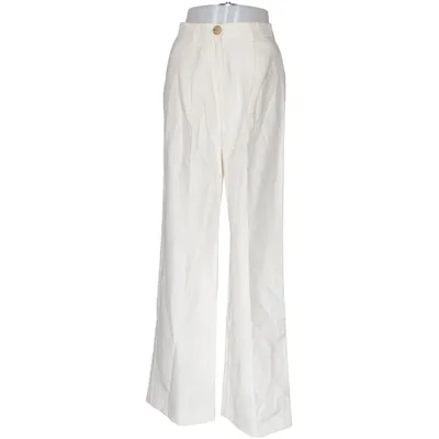 Palazzobyxor (Vit) från Salsa Jeans Elastan, Linne, Lyocell, Polyester