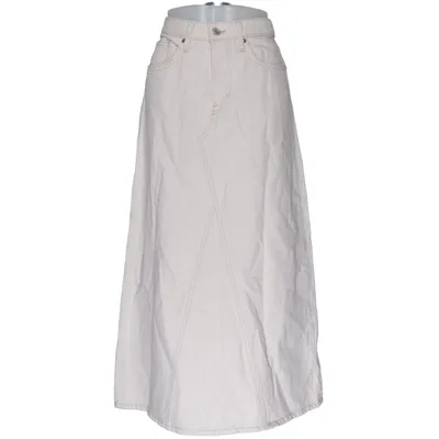 Jeansnederdel (Hvid) fra &Denim by H&M Bomuld, Polyester