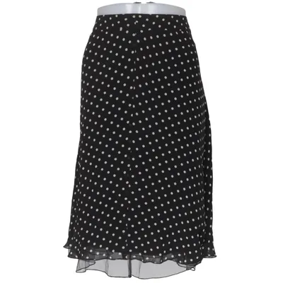 Skirt (Black, Beige) from Oui Moments Acetate, Nylon, Silk