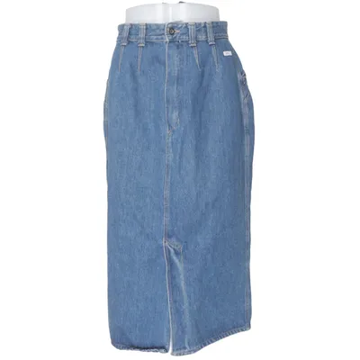 Jupe en jean (Bleu) de MAC Jeans Coton
