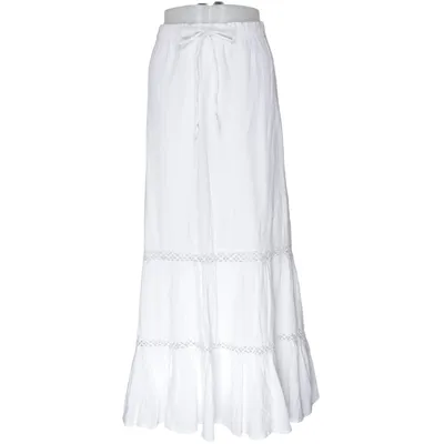 Maxi skirt (White) from Merona Cotton