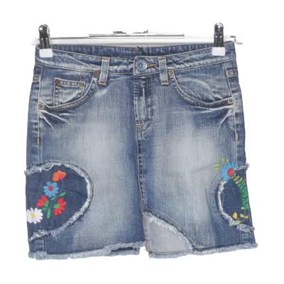 Denim skirt (Blue, Multicolored) from Replay & Sons Cotton