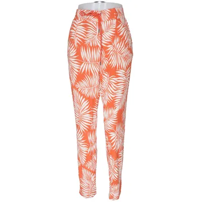 Pants (Red, Beige) from Tchibo Elastane, Viscose
