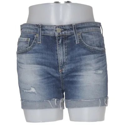 Denim shorts (Blauw) van Adriano Goldschmied Katoen, Polyurethaan