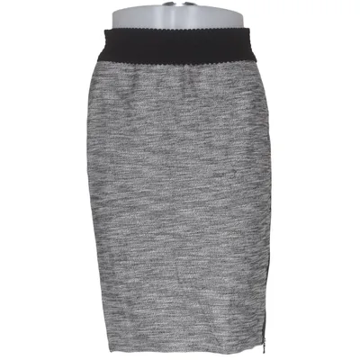 Skirt (Gray, Black, White) from Leifsdottir Cotton