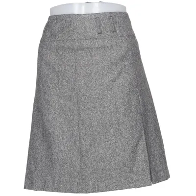 Kjol (Grå) från Flare Collection Bomull, Polyester, Ull