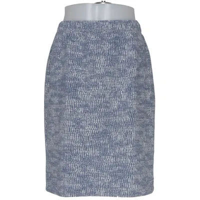 Nederdel (Blå, Hvid) fra Angelle Milan Bomuld, Elastan, Polyester