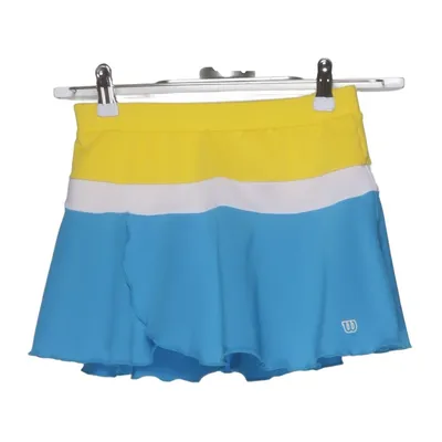 Jupe de sport (Bleu, Jaune, Blanc) de Wilson Élasthane, Polyester